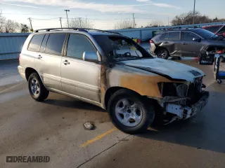 2001 Toyota Highlander with VIN JTEGF21A110007309, listed as a Copart auction lot 84865304 with 0 mi miles and Non Repairable. Bid and sale history available at carsss.com. Image 4.