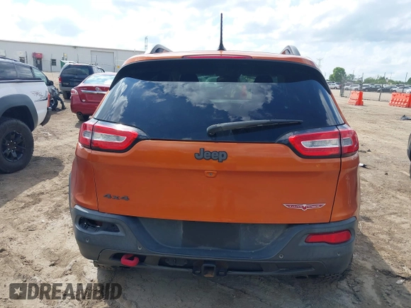 2015 Jeep Cherokee Trailhawk с VIN 1C4PJMBS8FW757154, выставлен на аукционе IAAI как лот 42591946 с пробегом 163 740 миль миль и . История ставок и продаж доступна на DreamBid. Изображение 16.