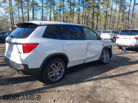 2023 Honda Passport EX-L z VIN 5FNYF8H56PB037470, wystawiony jako IAAI lot #41330084 z przebiegiem Nie podano mil oraz . Historia ofert i sprzedaży dostępna na DreamBid. Obrazek 4.