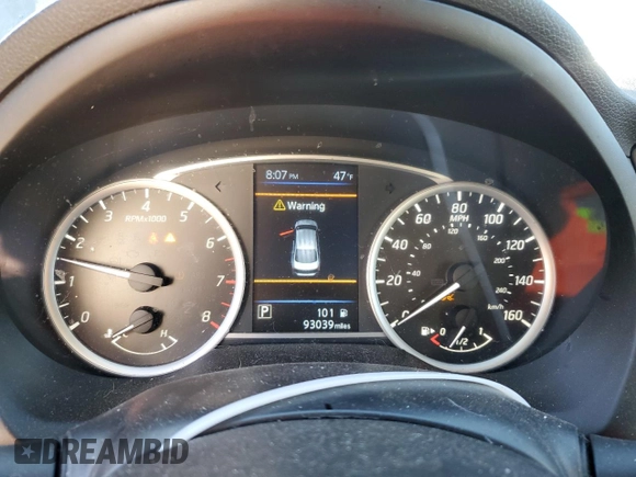 2019 Nissan Sentra S with VIN 3N1AB7APXKY260422, listed as a Copart auction lot 48356345 with 93,039 mi miles and Salvage Title. Bid and sale history available at carsss.com. Image 9.