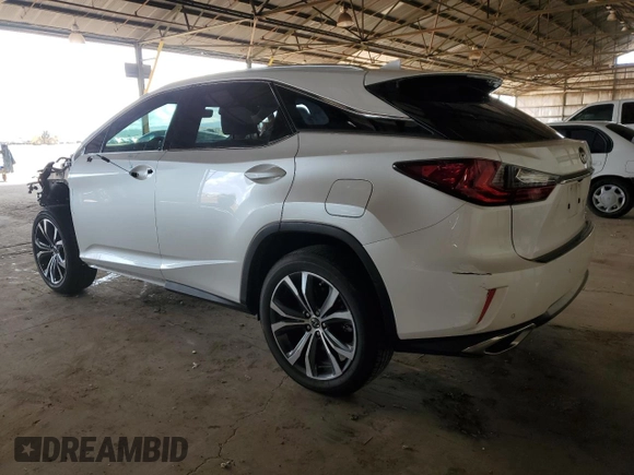 2018 Lexus RX with VIN 2T2ZZMCAXJC095422, listed as a Copart auction lot 48777725 with 59,964 mi miles and Salvage Title. Bid and sale history available at carsss.com. Image 2.