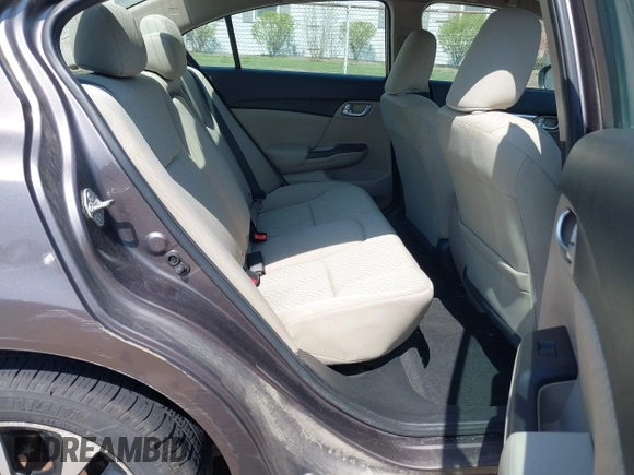 2014 Honda Civic Sedan EX with VIN 19XFB2F87EE082739, listed as a IAAI auction lot 42017492 with 158,988 mi miles. Bid and sale history available at carsss.com. Image 8.