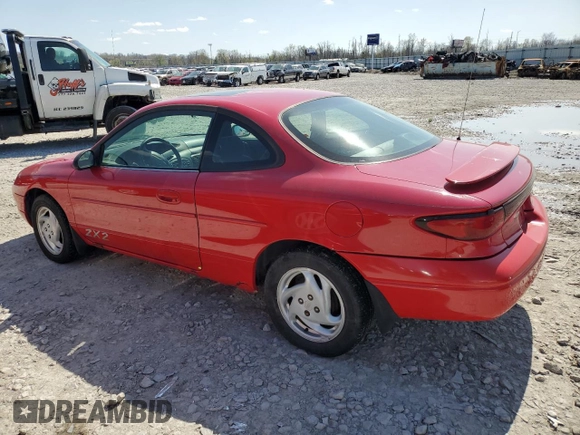 2002 Ford Escort ZX2 Standard with VIN 3FAFP11392R117816, listed as a Copart auction lot 52176935 with 108,127 mi miles and Salvage title. Bid and sale history available at DreamBid. Image 2.