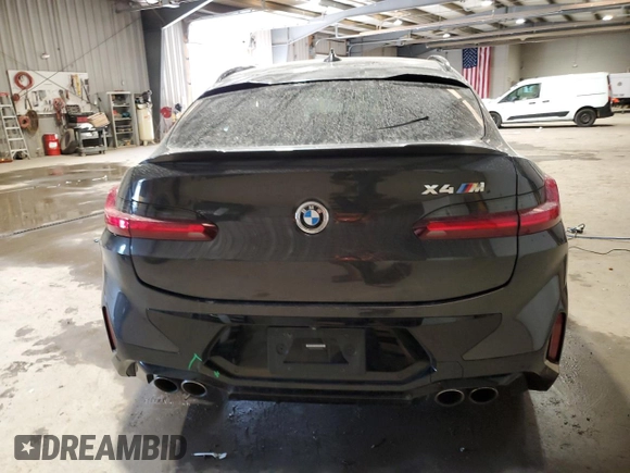 2022 BMW X4 M z VIN 5YM23EC05N9J23246, wystawiony jako Copart lot #48730835 z przebiegiem Nie podano mil oraz Szkoda całkowita • Salvage title. Historia ofert i sprzedaży dostępna na DreamBid. Obrazek 6.