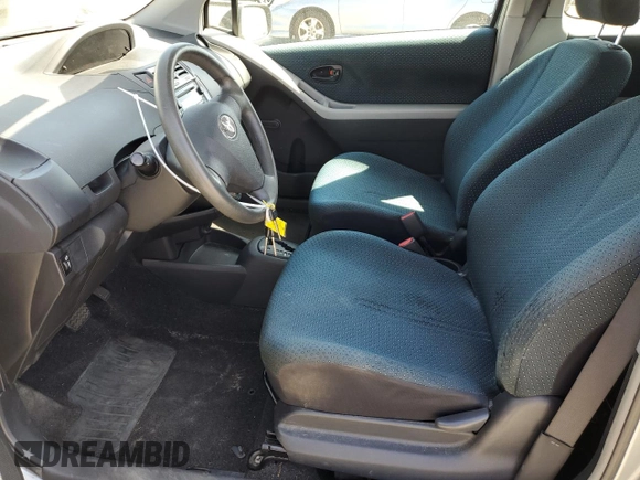 2007 Toyota Yaris with VIN JTDJT923175047493, listed as a Copart auction lot 54763345 with 204,303 mi miles and Clean Title. Bid and sale history available at DreamBid. Image 7.