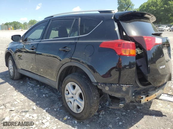 2015 Toyota RAV4 LE with VIN 2T3BFREVXFW376841, listed as a Copart auction lot 56470274 with 130,280 mi miles and Salvage Title. Bid and sale history available at carsss.com. Image 2.