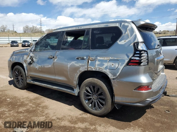 2023 Lexus GX with VIN JTJAM7BX0P5369155, listed as a Copart auction lot 51699185 with 15,283 mi miles and Salvage Title. Bid and sale history available at carsss.com. Image 2.