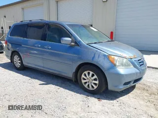 2008 Honda Odyssey EX with VIN 5FNRL38448B025021, listed as a IAAI auction lot 41978261 with 191,059 mi miles. Bid and sale history available at carsss.com. Image 1.