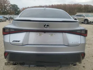 2024 Lexus IS with VIN JTHBZ1B28R5078088, listed as a Copart auction lot 81954014 with 6,858 mi miles and Salvage Title. Bid and sale history available at carsss.com. Image 6.