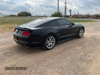 2015 Ford Mustang GT with VIN 1FA6P8CF0F5413364, listed as a Copart auction lot 78628784 with 76,831 mi miles and Clean Title. Bid and sale history available at DreamBid. Image 4.