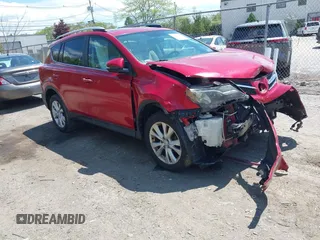2014 Toyota RAV4 Limited z VIN 2T3DFREV7EW125590, wystawiony jako IAAI lot #42223443 z przebiegiem 106 248 mil mil oraz . Historia ofert i sprzedaży dostępna na DreamBid. Obrazek 1.