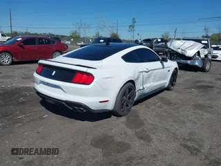 2021 Ford Mustang GT with VIN 1FA6P8CFXM5140544, listed as a IAAI auction lot 41830187 with 15,615 mi miles. Bid and sale history available at carsss.com. Image 4.
