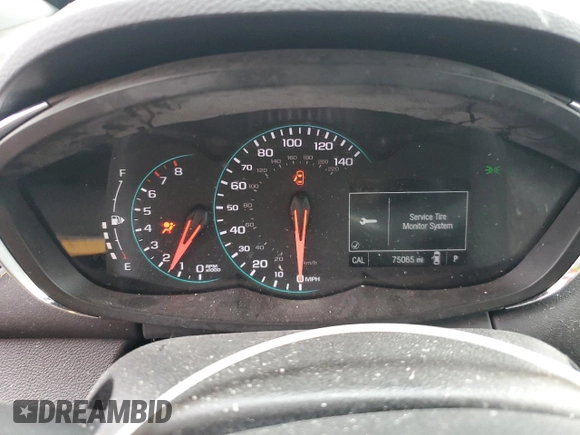 2020 Chevrolet Trax LS z VIN 3GNCJKSB8LL296338, wystawiony jako Copart lot #59176485 z przebiegiem 75 065 mil mil oraz Szkoda całkowita • Salvage title. Historia ofert i sprzedaży dostępna na DreamBid. Obrazek 9.