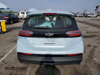2023 Chevrolet Bolt EV 2LT with VIN 1G1FX6S04P4122510, listed as a Copart auction lot 60584705 with 12,291 mi miles and Salvage title. Bid and sale history available at DreamBid. Image 6.