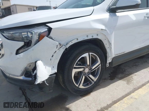 2019 GMC Terrain SLT with VIN 3GKALVEV3KL253496, listed as a IAAI auction lot 41716400 with 181,413 mi miles. Bid and sale history available at carsss.com. Image 6.