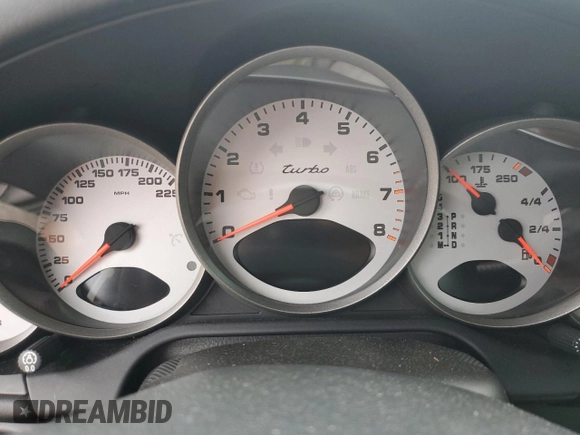 2007 Porsche 911 Turbo with VIN WP0AD29967S785001, listed as a Copart auction lot 81401694 with Not Provided miles and Salvage Title. Bid and sale history available at DreamBid. Image 9.
