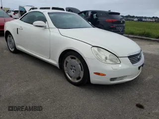 2002 Lexus SC with VIN JTHFN48Y720001922, listed as a Copart auction lot 75008854 with Not Provided miles and Non Repairable. Bid and sale history available at carsss.com. Image 4.