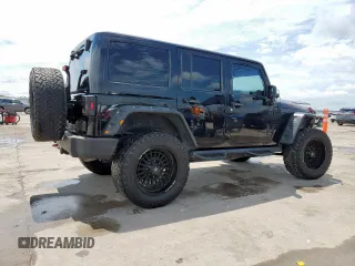 2014 Jeep Wrangler Unlimited Rubicon с VIN 1C4HJWFG1EL156853, выставлен на аукционе Copart как лот 58496795 с пробегом 112 073 миль миль и Списание • Salvage title. История ставок и продаж доступна на DreamBid. Изображение 3.