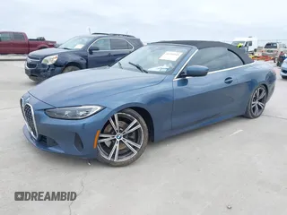 2023 BMW 4 Series 430i with VIN WBA23AT05PCL83537, listed as a IAAI auction lot 41352545 with 1 mi miles. Bid and sale history available at carsss.com. Image 17.