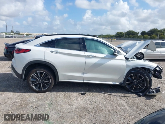 2024 Infiniti QX55 Luxe с VIN 3PCAJ5JR1RF105494, выставлен на аукционе IAAI как лот 41952515 с пробегом 13 734 миль миль и . История ставок и продаж доступна на DreamBid. Изображение 14.