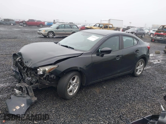 2015 Mazda 3 i SV with VIN JM1BM1T73F1243820, listed as a IAAI auction lot 41167112 with 126,063 mi miles. Bid and sale history available at carsss.com. Image 18.