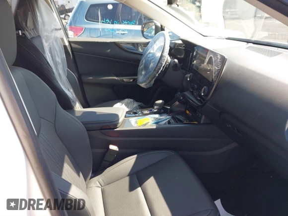 2025 Lexus NX with VIN 2T2GGCEZ1SC067262, listed as a IAAI auction lot 41856760 with 4,217 mi miles. Bid and sale history available at carsss.com. Image 5.
