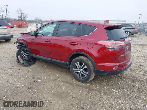 2018 Toyota RAV4 LE with VIN 2T3ZFREV9JW514778, listed as a IAAI auction lot 41202060 with 99,405 mi miles. Bid and sale history available at carsss.com. Image 3.