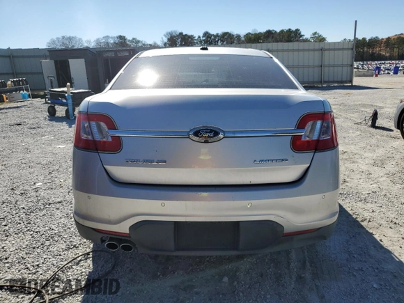 2010 Ford Taurus Limited with VIN 1FAHP2FW7AG156847, listed as a Copart auction lot 46404775 with 183,844 mi miles and Salvage Title. Bid and sale history available at carsss.com. Image 6.