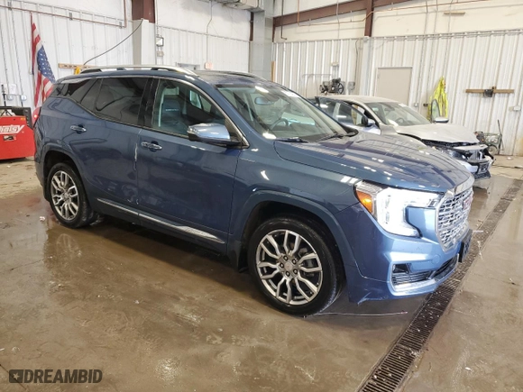 2024 GMC Terrain Denali with VIN 3GKALXEG2RL118985, listed as a Copart auction lot 50734035 with 23,809 mi miles and Salvage Title. Bid and sale history available at carsss.com. Image 4.