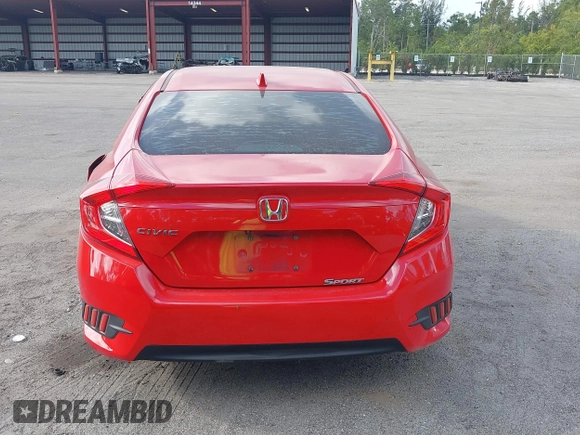 2018 Honda Civic EX with VIN 2HGFC2F73JH541754, listed as a IAAI auction lot 42115344 with 76,896 mi miles and . Bid and sale history available at DreamBid. Image 16.