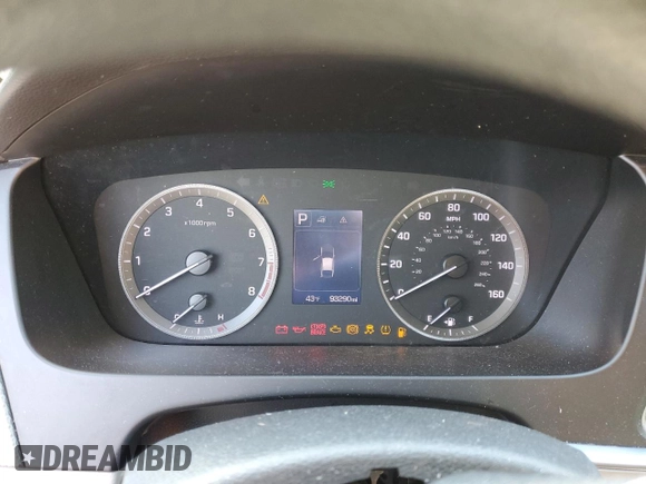 2015 Hyundai Sonata 2.4L SE with VIN 5NPE24AF1FH182149, listed as a Copart auction lot 88495575 with 93,290 mi miles and Salvage Title. Bid and sale history available at carsss.com. Image 9.