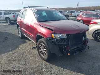 2018 Jeep Grand Cherokee Laredo E with VIN 1C4RJFAG6JC478829, listed as a IAAI auction lot 40899717 with 55,479 mi miles. Bid and sale history available at carsss.com. Image 1.