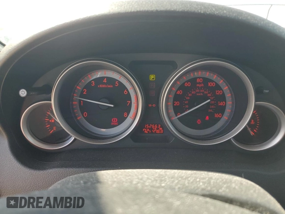 2012 Mazda 6 S Grand Touring with VIN 1YVHZ8CB7C5M18352, listed as a Copart auction lot 54128605 with 152,663 mi miles and Salvage Title. Bid and sale history available at DreamBid. Image 9.