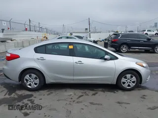 2014 Kia Forte LX with VIN KNAFK4A6XE5252182, listed as a IAAI auction lot 41809127 with 1 mi miles. Bid and sale history available at carsss.com. Image 12.