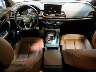 2022 Audi Q5 S line Premium z VIN WA1GAAFY6N2030009, wystawiony jako Copart lot #47274395 z przebiegiem 42 569 mil mil oraz Szkoda całkowita • Salvage title. Historia ofert i sprzedaży dostępna na DreamBid. Obrazek 8.