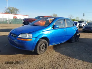 2005 Chevrolet Aveo LS with VIN KL1TD52665B289064, listed as a IAAI auction lot 42099766 with 114,001 mi miles and . Bid and sale history available at DreamBid. Image 2.