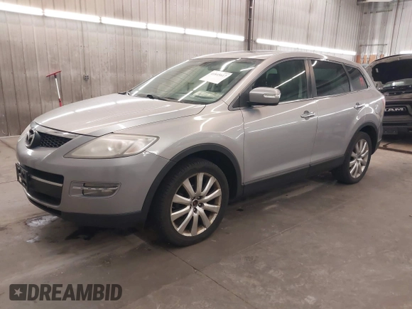 2008 Mazda CX-9 Grand Touring with VIN JM3TB38A980149614, listed as a IAAI auction lot 41845617 with 214,846 mi miles. Bid and sale history available at carsss.com. Image 2.