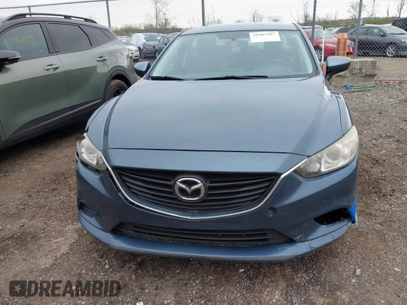 2016 Mazda Mazda6 i Touring with VIN JM1GJ1V56G1439360, listed as a IAAI auction lot 41987987 with 155,271 mi miles. Bid and sale history available at carsss.com. Image 12.