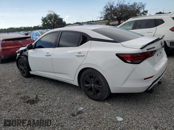 2021 Nissan Sentra SV z VIN 3N1AB8CV0MY238840, wystawiony jako Copart lot #60248665 z przebiegiem 81 689 mil mil oraz Nie do naprawy • Non repairable. Historia ofert i sprzedaży dostępna na DreamBid. Obrazek 2.