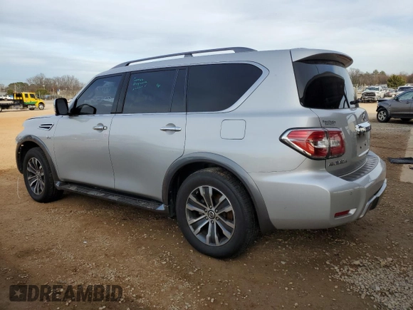 2019 Nissan Armada SL with VIN JN8AY2ND1KX008160, listed as a Copart auction lot 78610913 with 92,984 mi miles. Bid and sale history available at carsss.com. Image 2.