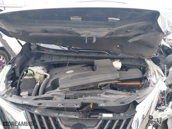 2015 Nissan Murano Platinum with VIN 5N1AZ2MH5FN283203, listed as a IAAI auction lot 41225388 with 1 mi miles. Bid and sale history available at carsss.com. Image 10.