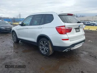 2017 BMW X3 xDrive28i with VIN 5UXWX9C5XH0T09163, listed as a IAAI auction lot 41119805 with 37,990 mi miles and . Bid and sale history available at DreamBid. Image 3.