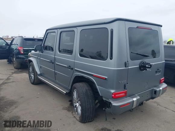 2023 Mercedes-Benz G 550 with VIN W1NYC6BJ7PX487615, listed as a IAAI auction lot 41657886 with 8,978 mi miles and . Bid and sale history available at DreamBid. Image 3.