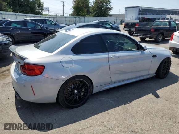 2019 BMW M2 Competition with VIN WBS2U7C55KVJ07752, listed as a Copart auction lot 68128844 with 67,363 mi miles and Salvage Title. Bid and sale history available at carsss.com. Image 3.