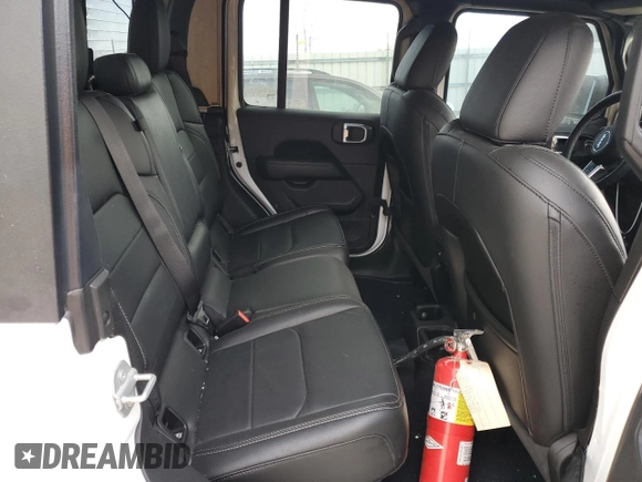 2022 Jeep Gladiator Overland with VIN 1C6HJTFG9NL163099, listed as a Copart auction lot 63332483 with Not provided miles and Non repairable. Bid and sale history available at DreamBid. Image 10.