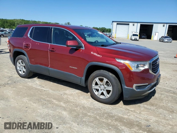 2018 GMC Acadia SLE z VIN 1GKKNKLA4JZ216848, wystawiony jako Copart lot #57451765 z przebiegiem 173 677 mil mil oraz Szkoda całkowita • Salvage title. Historia ofert i sprzedaży dostępna na DreamBid. Obrazek 4.