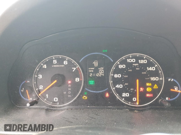 2004 Acura TSX w/Navigation with VIN JH4CL96994C030020, listed as a Copart auction lot 85901554 with 211,224 mi miles and Salvage Title. Bid and sale history available at carsss.com. Image 9.