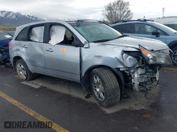 2008 Acura MDX Tech Pkg with VIN 2HNYD28368H503373, listed as a IAAI auction lot 41919619 with 242,336 mi miles. Bid and sale history available at carsss.com. Image 1.