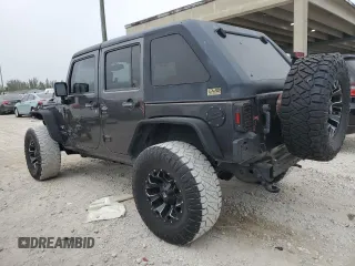 2017 Jeep Wrangler Unlimited Sahara с VIN 1C4BJWEG5HL543868, выставлен на аукционе Copart как лот 55206845 с пробегом 84 993 миль миль и Списание • Salvage title. История ставок и продаж доступна на DreamBid. Изображение 2.