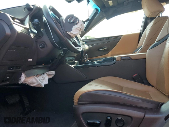 2019 Lexus ES 350 with VIN 58ABZ1B10KU024504, listed as a Copart auction lot 61675655 with 35,124 mi miles and Salvage title. Bid and sale history available at DreamBid. Image 7.